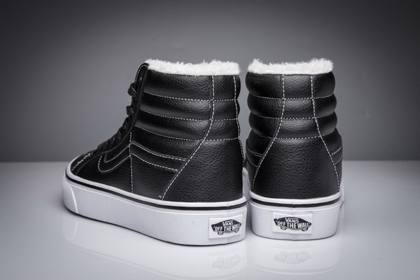 Vans High Top Shoes Lined with fur--022